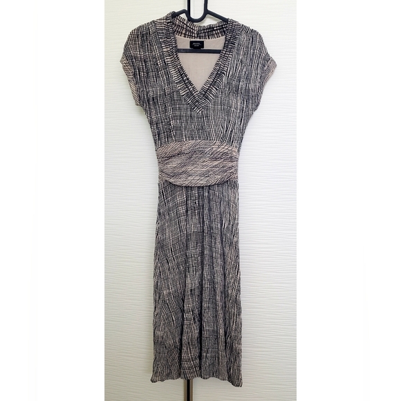 Deletta by Anthropologie Checkered Midi Dress - Picture 3 of 4